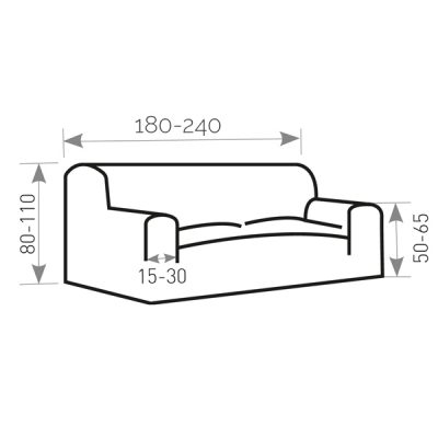 Milos 180 - 240 cm - Afbeelding 2