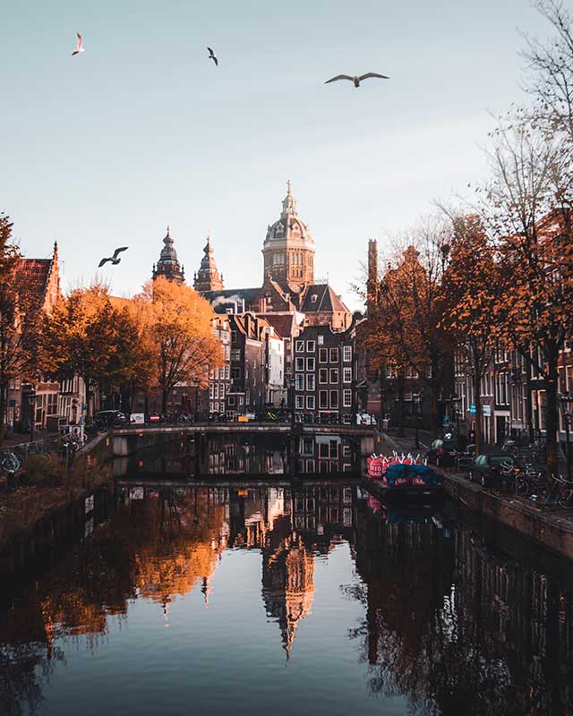 Binnenstad van Amsterdam