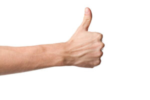 Thumbs up